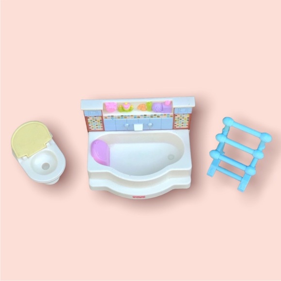 Fisher Price Loving Family Dollhouse Bathroom - Picture 2 of 4